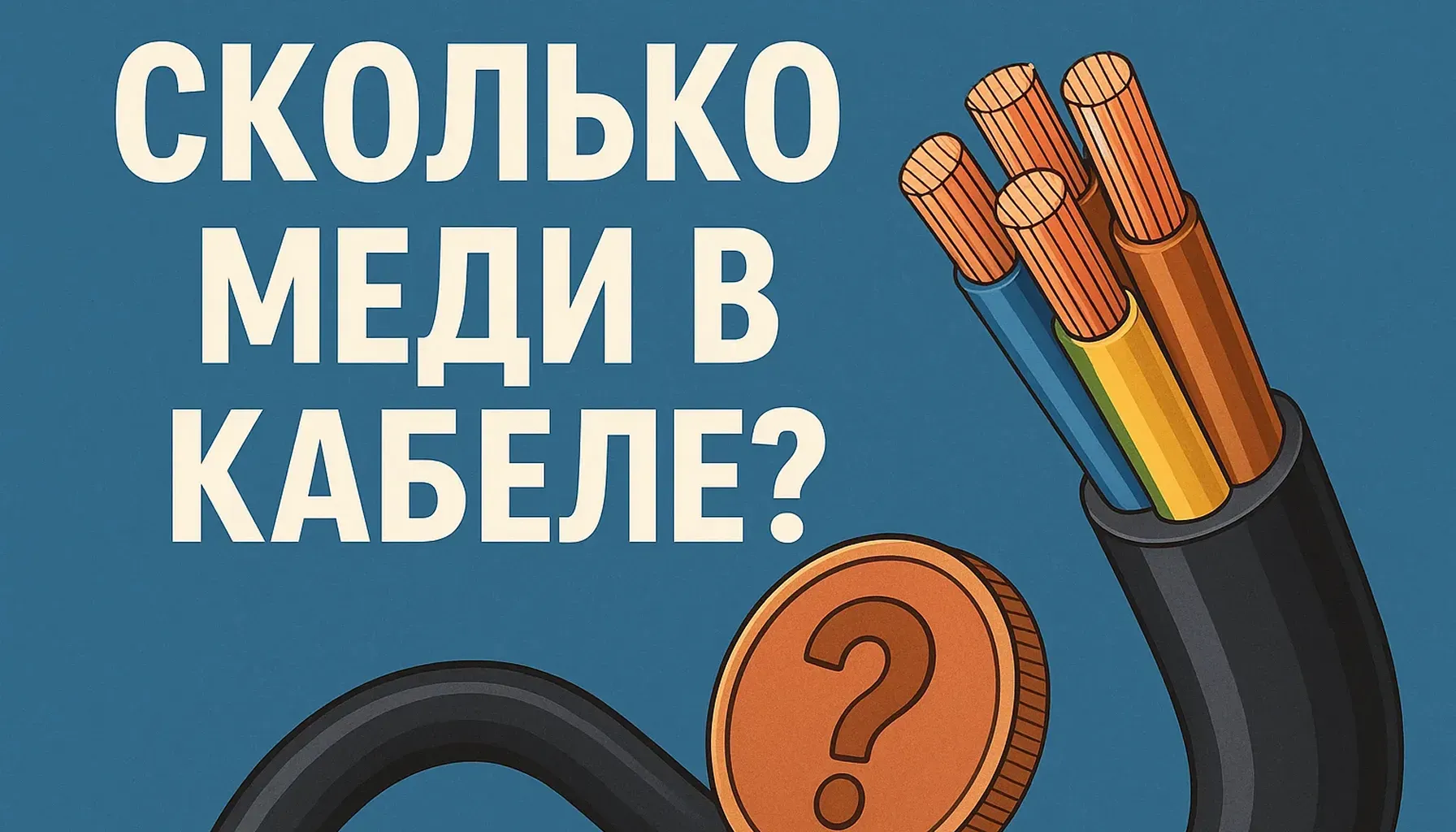 Рассчитать количество меди в кабеле: Как переработать кабель и оценить стоимость